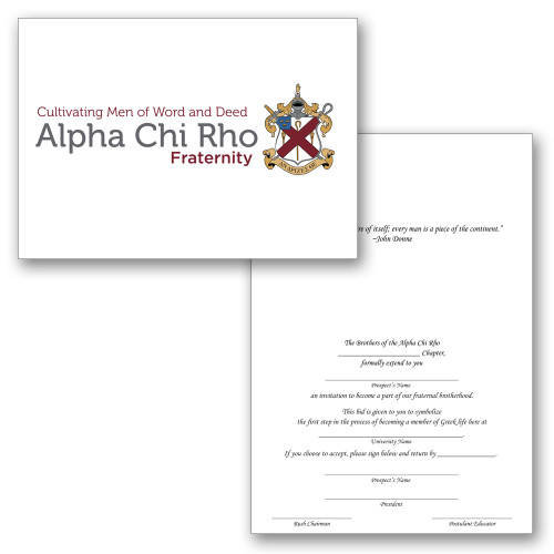  Personalized Folded Bid Card 7 x 5 w/Blank Envelope