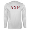 Thumbnail image for  White Performance Long Sleeve Shirt