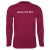 Thumbnail image for  Maroon Performance Long Sleeve Shirt