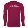 Thumbnail image for  Maroon Performance Long Sleeve Shirt
