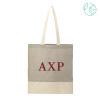 Thumbnail image for  Split Recycled Grey Cotton Twill Convention Tote