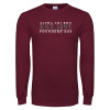 Thumbnail image for  Maroon Long Sleeve T-Shirt