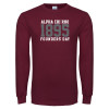 Thumbnail image for  Maroon Long Sleeve T-Shirt