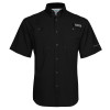 Thumbnail image for  Columbia Black Tamiami Performance Short Sleeve Shirt