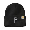 Thumbnail image for  Carhartt Coal Heather Knit Beanie w/Cuff
