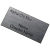 Thumbnail image for  Brushed Silver w/ Black Name Badge
