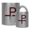 Thumbnail image for  Full Color Silver Metallic Mug 11oz