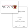 Thumbnail image for  Personalized Folded Bid Card 7 x 5 w/Blank Envelope