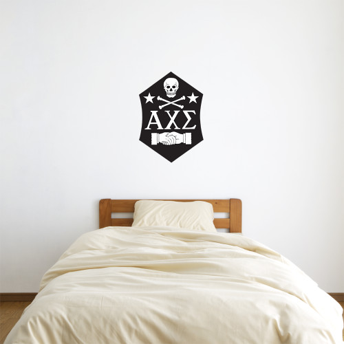  2 ft x 2 ft Fan WallSkinz - Fraternity Badge
