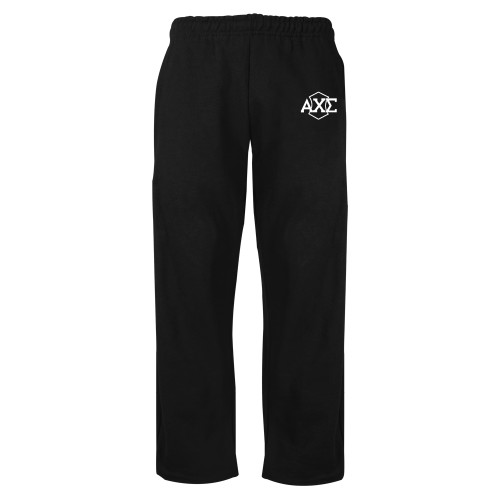 Black Fleece Open Bottom Pant-Official Fraternity Logo