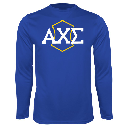Royal Performance Long Sleeve Shirt-Official Fraternity Logo