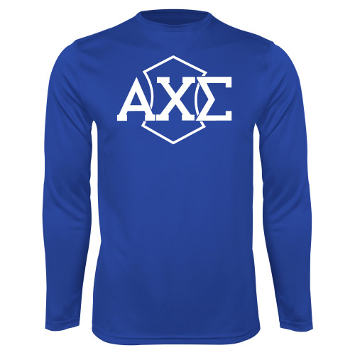 Royal Performance Long Sleeve Shirt-Official Fraternity Logo