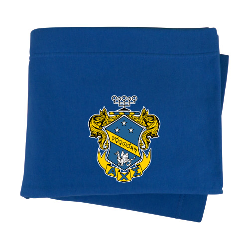  Royal Sweatshirt Blanket - Fraternity Crest