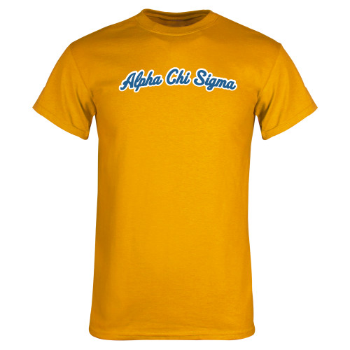 Gold T-Shirt-Script