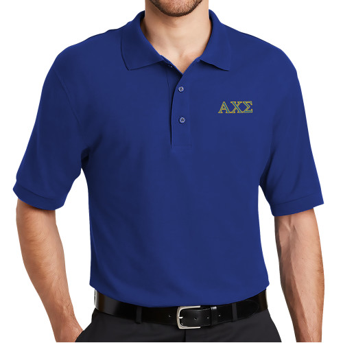 Royal Silk Touch Polo-Greek Letters