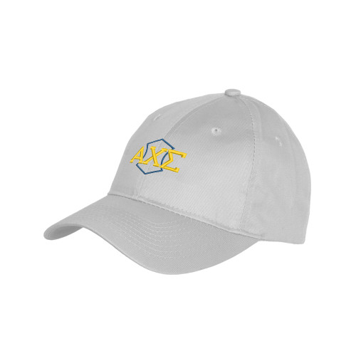 Youth Light Grey Pro Style Hat-Official Fraternity Logo