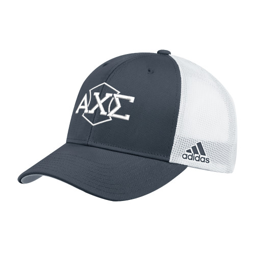 Adidas Onix Structured Adjustable Mesh Hat-Official Fraternity Logo
