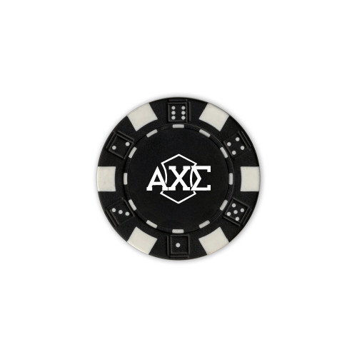  Black Game Chip - Official Fraternity Logo