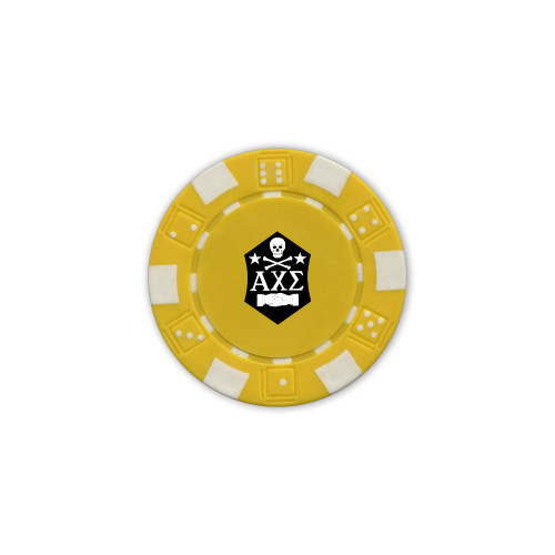  Gold Game Chip - Fraternity Badge