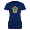 Thumbnail image for  Next Level Womens Navy Boyfriend Tee