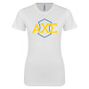 Thumbnail image for  Next Level Womens White Boyfriend Tee