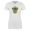 Thumbnail image for  Next Level Womens White Boyfriend Tee
