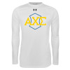 Thumbnail image for  Under Armour White Long Sleeve Tech Tee