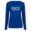 Thumbnail image for  Womens Royal Long Sleeve V Neck Tee 