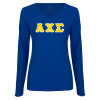 Thumbnail image for  Womens Royal Long Sleeve V Neck Tee 