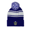 Thumbnail image for  Royal/White Two Tone Knit Pom Beanie w/Cuff
