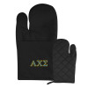 Thumbnail image for  Quilted Canvas Black Oven Mitt