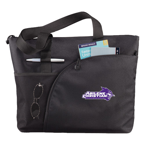  Excel Black Sport Utility Tote - Primary Logo