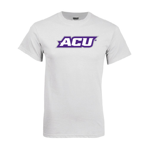 Abilene Christian White T Shirt