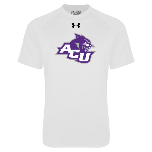  Under Armour White Tech Tee - Adidas ACU Diagonal