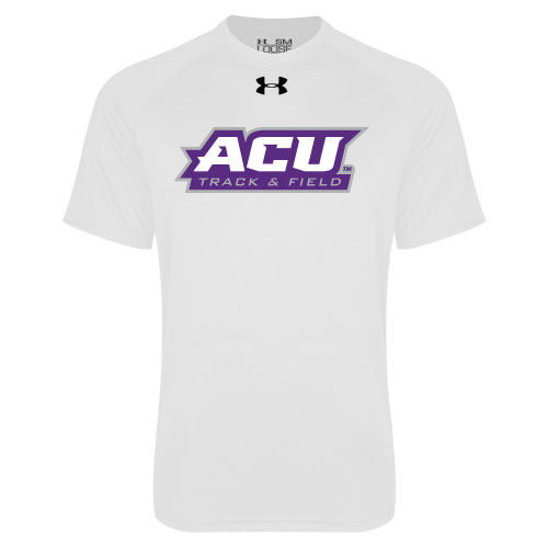  Under Armour White Tech Tee - Adidas - ACU Track and Field