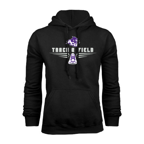  Black Fleece Hoodie - Track and Field Shoe Design