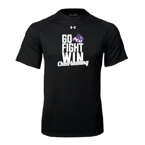  Under Armour Black Tech Tee - Go Fight Win