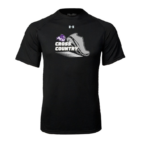  Under Armour Black Tech Tee - Cross Country Shoe Design