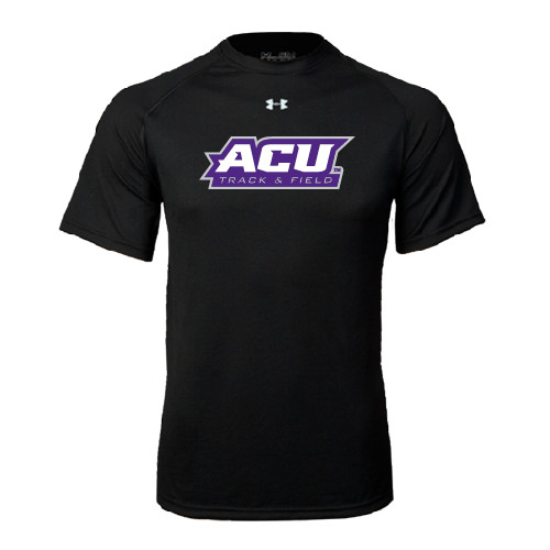  Under Armour Black Tech Tee - Track & Field