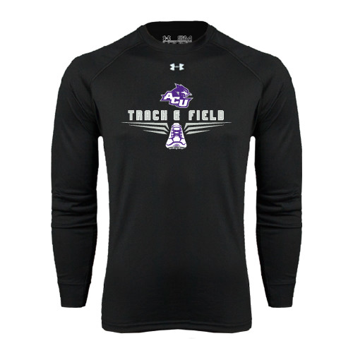 Under Armour Black Long Sleeve Tech Tee - Track and Field Shoe Design