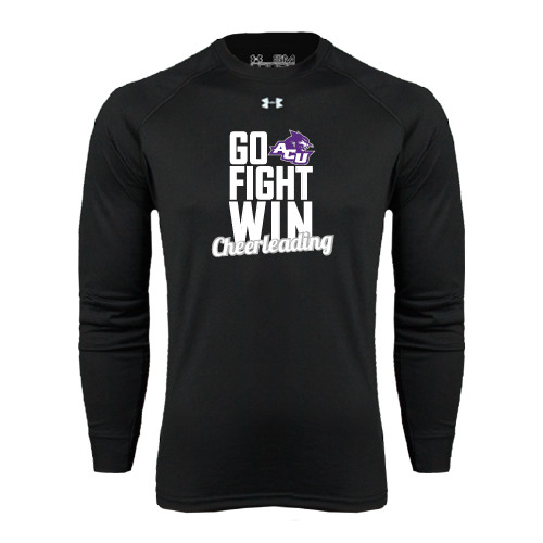  Under Armour Black Long Sleeve Tech Tee - Go Fight Win