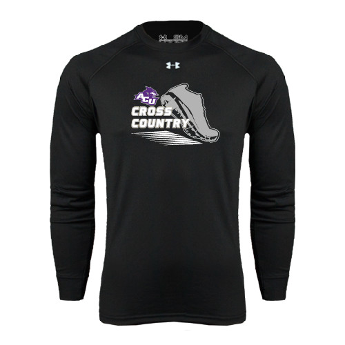  Under Armour Black Long Sleeve Tech Tee - Cross Country Shoe Design