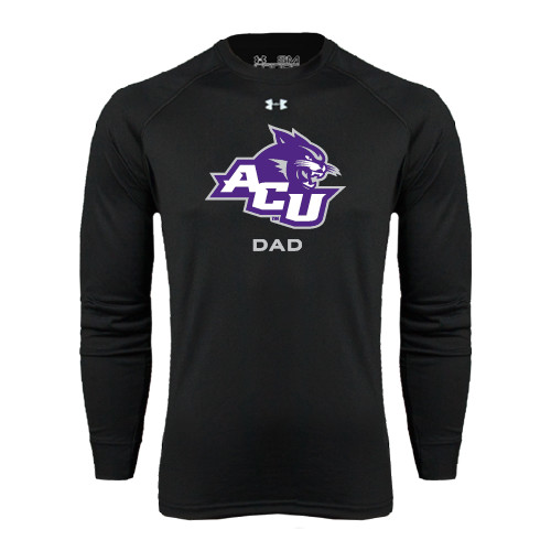  Under Armour Black Long Sleeve Tech Tee - Dad