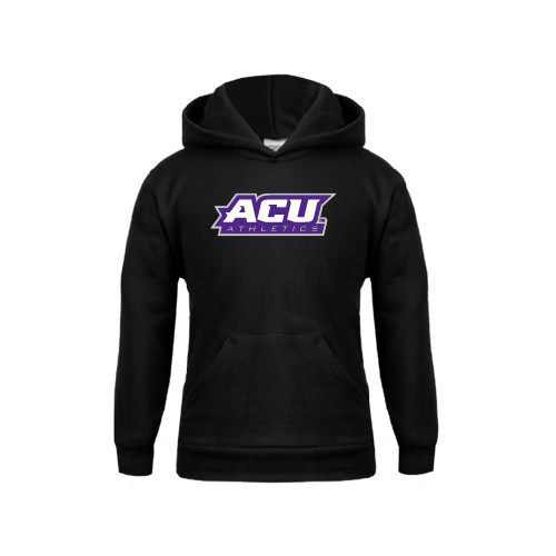  Youth Black Fleece Hoodie - Athletics