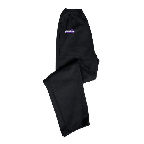  Black Fleece Open Bottom Pant - Primary Logo