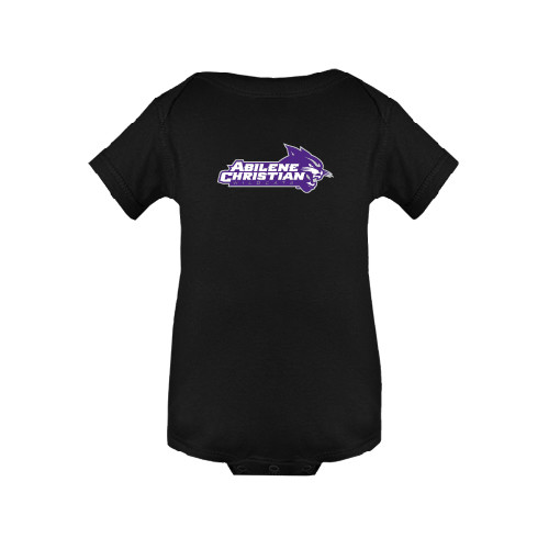  Black Infant Onesie - Primary Logo