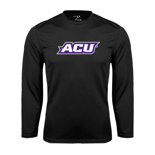  Black Performance Long Sleeve Shirt - ACU