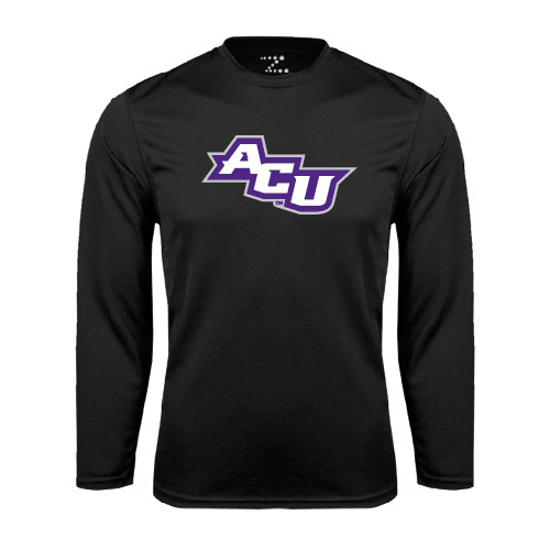 Main Image for  Black Performance Long Sleeve Shirt