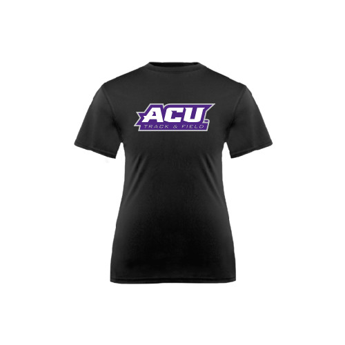  Youth Performance Black Tee - Track & Field