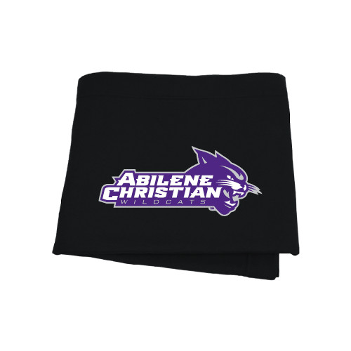  Black Sweatshirt Blanket - Primary Logo
